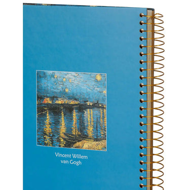 D5346-1 A4- Spiral Notebook Van Gogh Haven